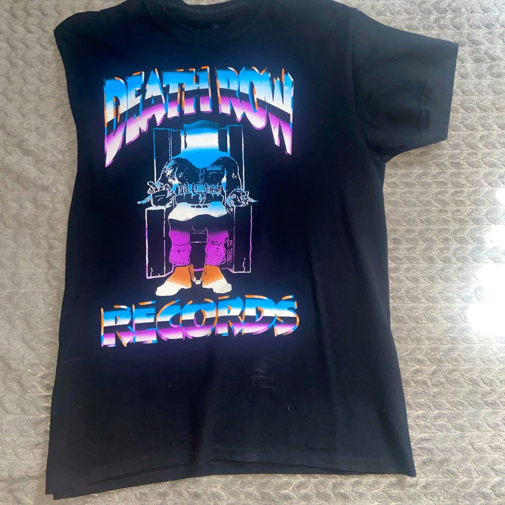 Death row record tee shirt 
More used 
Size medium